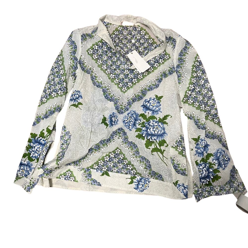 Tory Burch Printed Cotton Tunic NWT - Picture 1 of 3
